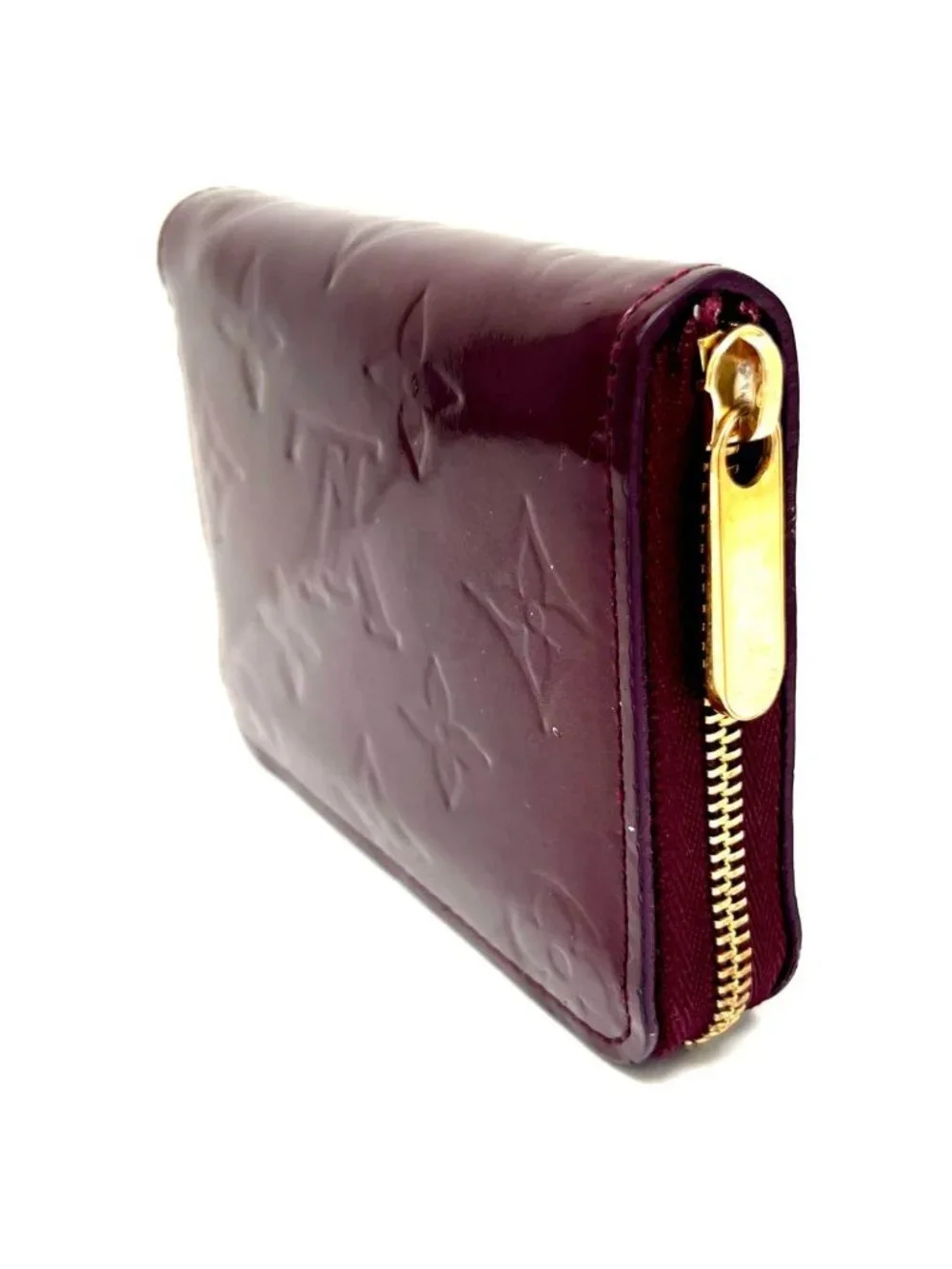 Louis Vuitton Vernis Zippy Coin Purse Rouge Fauvist